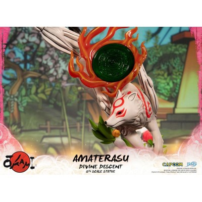 FIRST4FIGURES OKAMI - AMATERASU DIVINE DESCENT 1/4 STATUE 44CM FIGURE