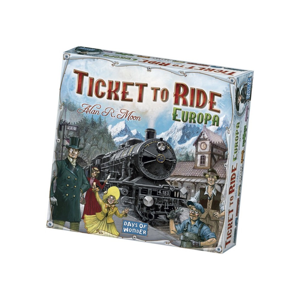 ASMODEE TICKET TO RIDE EUROPA - SCATOLA BASE GIOCO DA TAVOLO ITALIANO