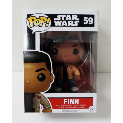 FUNKO POP STAR WARS - FINN BOBBLE HEAD KNOCKER FIGURE FUNKO