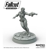 MODIPHIUS ENTERTAINMENT FALLOUT WASTELAND WARFARE - NUKA COLA GIRL MINIATURE TABLETOP ROLEPLAYING GIOCO DI RUOLO