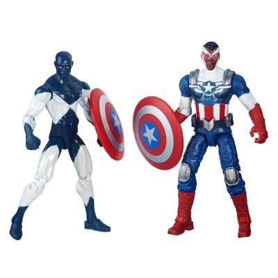 MARVEL LEGENDS SECRET WARS - VANCE ASTRO + CAPTAIN AMERICA ACTION FIGURE HASBRO