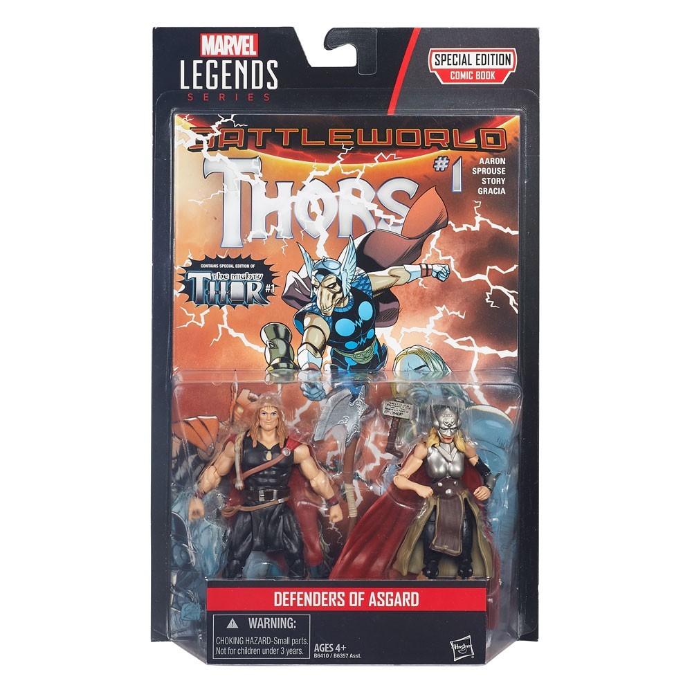 MARVEL LEGENDS SECRET WARS - ODINSON + THOR ACTION FIGURE HASBRO