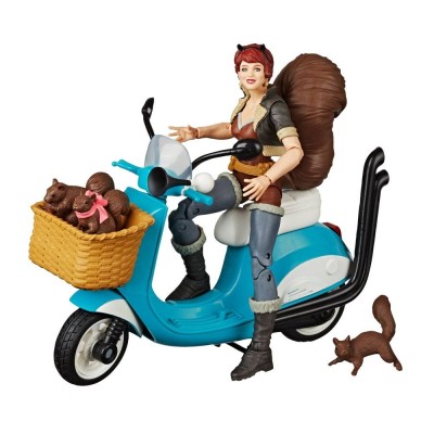MARVEL LEGENDS - SQUIRREL GIRL WITH VEHICLE ACTION FIGURE HASBRO