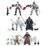 STAR WARS HERO MASHERS - HAN SOLO VS BOBA FETT ACTION FIGURE HASBRO