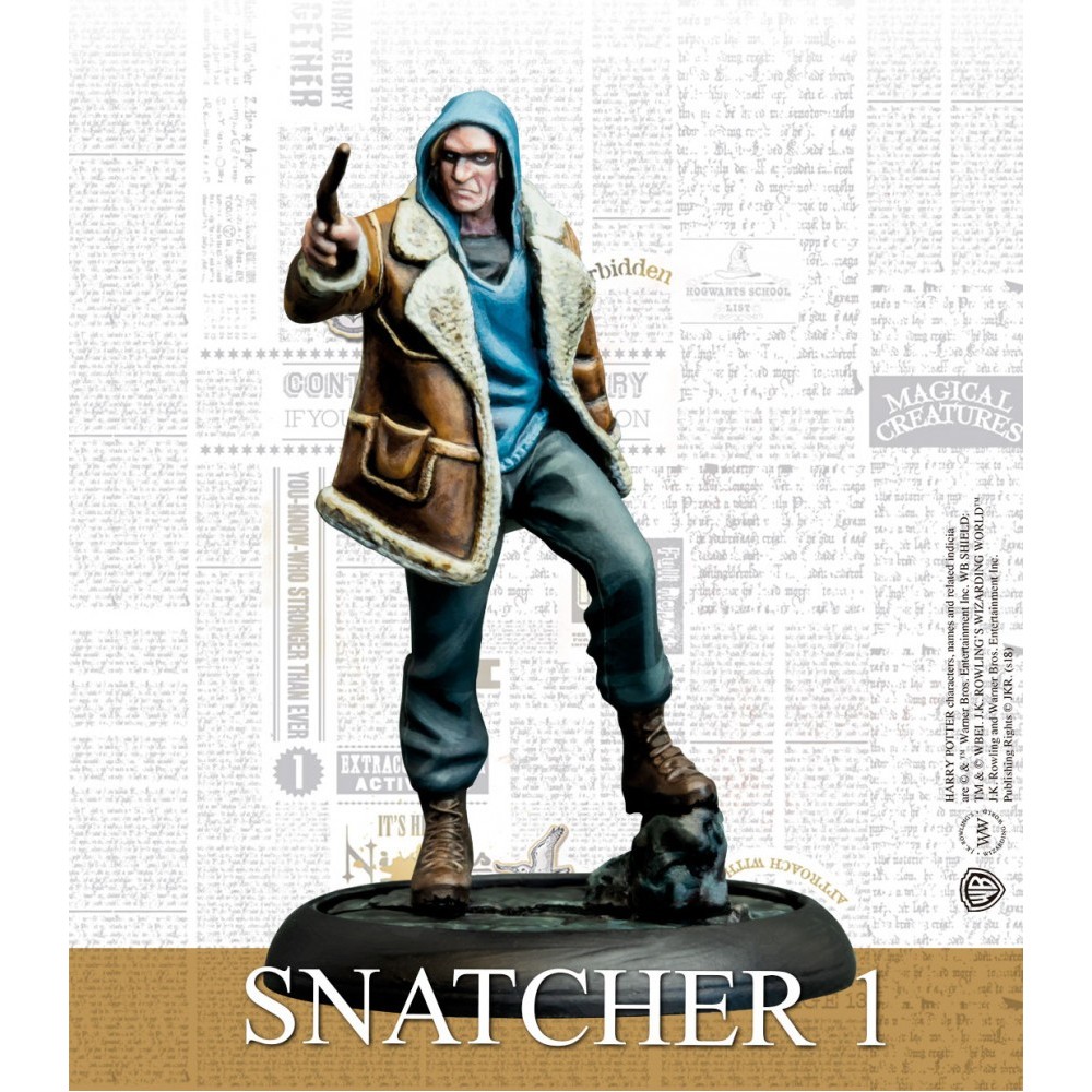 KNIGHT MODELS HARRY POTTER MINIATURES ADVENTURE GAME - SCABIOR AND SNATCHERS MINI RESIN STATUE FIGURE