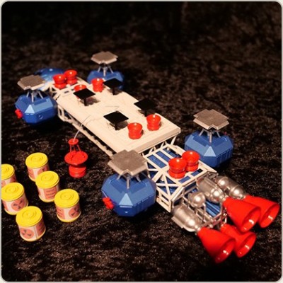 SPACE SPAZIO 1999 - RETRO VERSION EAGLE 30CM REPLICA FIGURE SIXTEEN 12