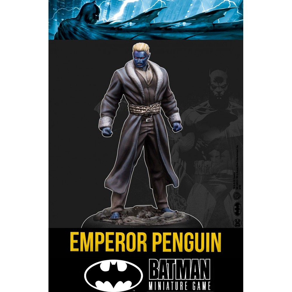 BATMAN MINIATURE GAME - EMPEROR PENGUIN MINI RESIN STATUE FIGURE KNIGHT MODELS