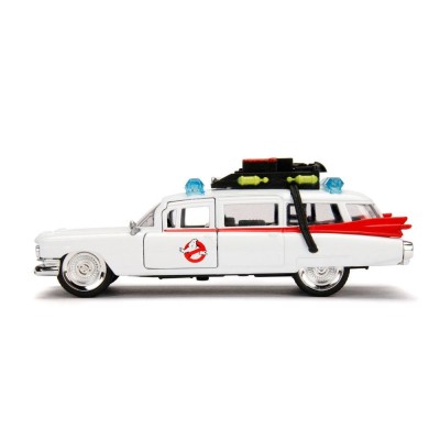 GHOSTBUSTERS - DIE CAST METAL 1959 CADILLAC ECTO-1 MODEL 1/32 JADA TOYS