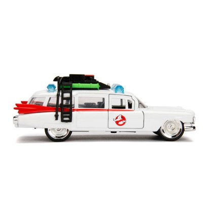 GHOSTBUSTERS - DIE CAST METAL 1959 CADILLAC ECTO-1 MODEL 1/32 JADA TOYS
