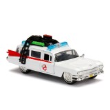 GHOSTBUSTERS - DIE CAST METAL 1959 CADILLAC ECTO-1 MODEL 1/32 JADA TOYS