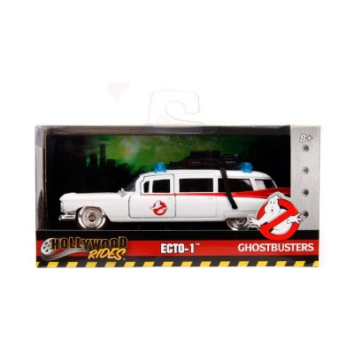 GHOSTBUSTERS - DIE CAST METAL 1959 CADILLAC ECTO-1 MODEL 1/32 JADA TOYS