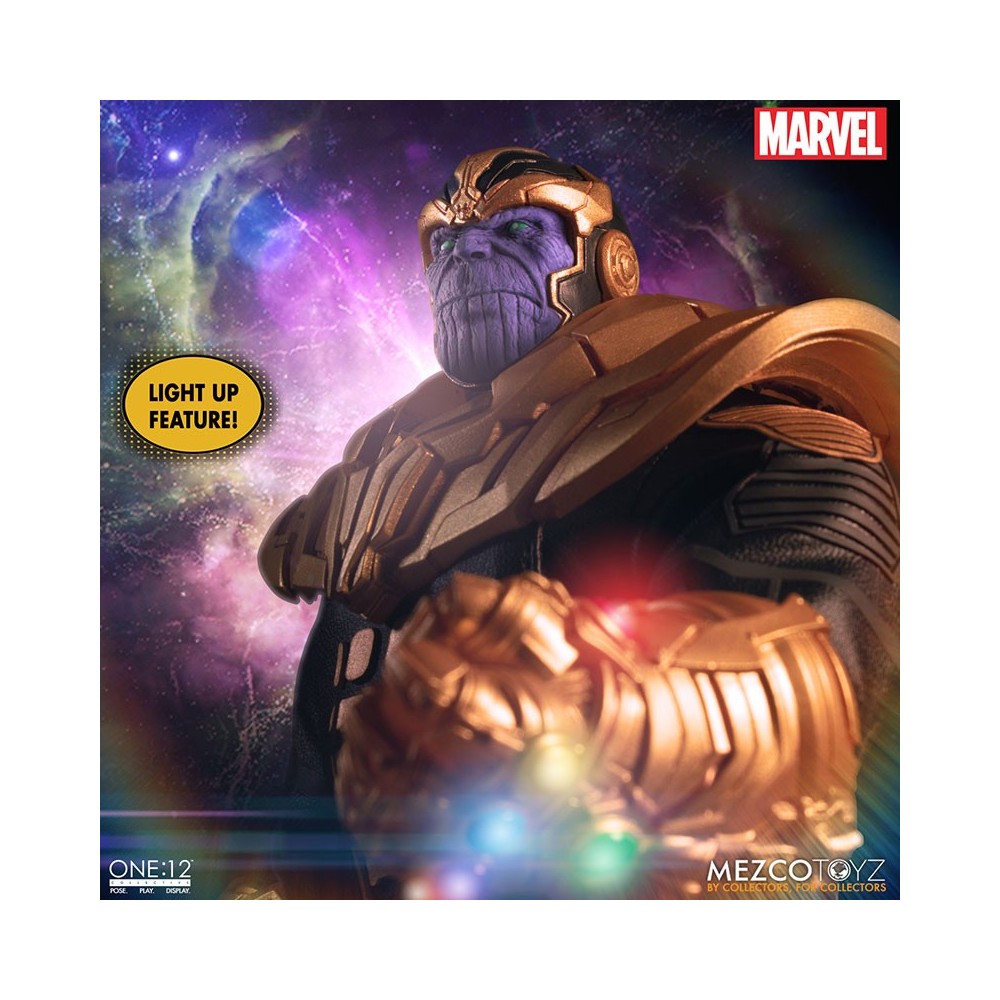 THANOS ONE:12 COLLECTIVE ACTION FIGURE MEZCO TOYS
