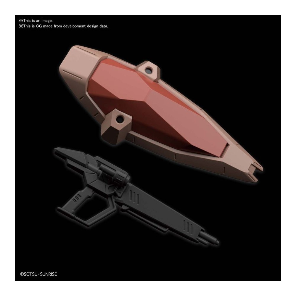 BANDAI HIGH GRADE HGBDR GUNDAM MESSER 1/144 MODEL KIT ACTION FIGURE