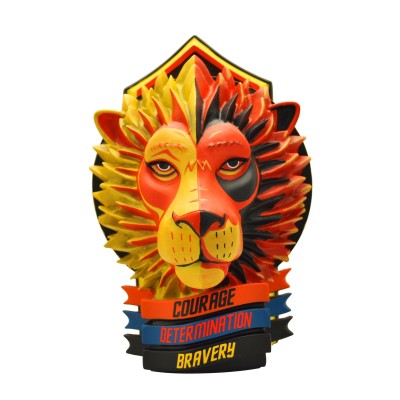 PLASTOY HARRY POTTER - GRYFFINDOR CREST COLLECTOR FIGURE 24CM BUSTO IN RESINA