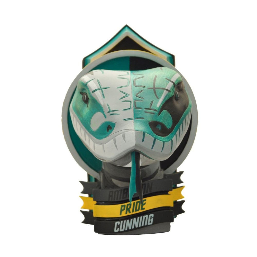 PLASTOY HARRY POTTER - SLYTHERIN CREST COLLECTOR FIGURE 24CM BUSTO IN RESINA