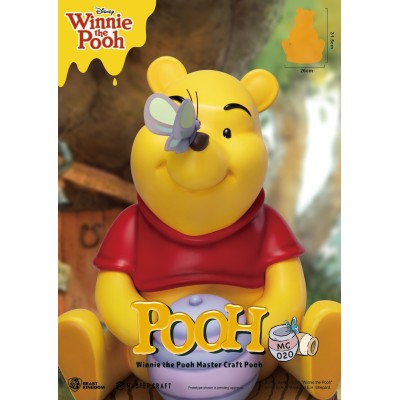 BEAST KINGDOM WINNIE THE POOH MASTER CRAFT POOH STATUE 40CM RESIN FIGURE