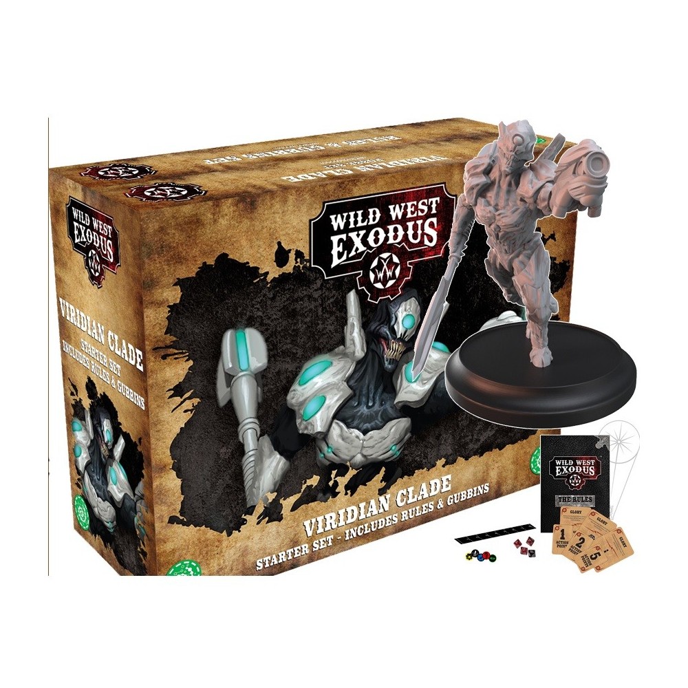 WILD WEST EXODUS VIRIDIAN CLADE STARTER SET MINIATURES WARCRADLE STUDIOS
