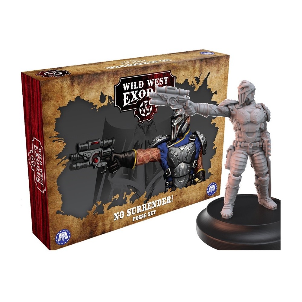 WARCRADLE STUDIOS WILD WEST EXODUS NO SURRENDER POSSE SET RESIN MINIATURES