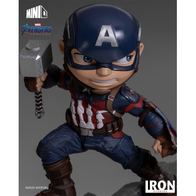 IRON STUDIOS AVENGERS ENDGAME CAPTAIN AMERICA MINICO FIGURE 15CM STATUE