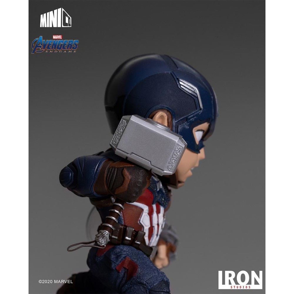 IRON STUDIOS AVENGERS ENDGAME CAPTAIN AMERICA MINICO FIGURE 15CM STATUE