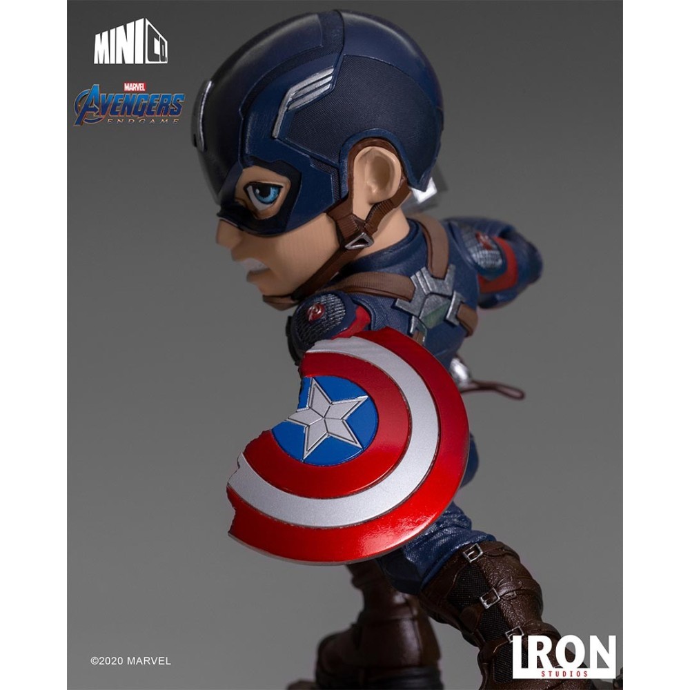 IRON STUDIOS AVENGERS ENDGAME CAPTAIN AMERICA MINICO FIGURE 15CM STATUE