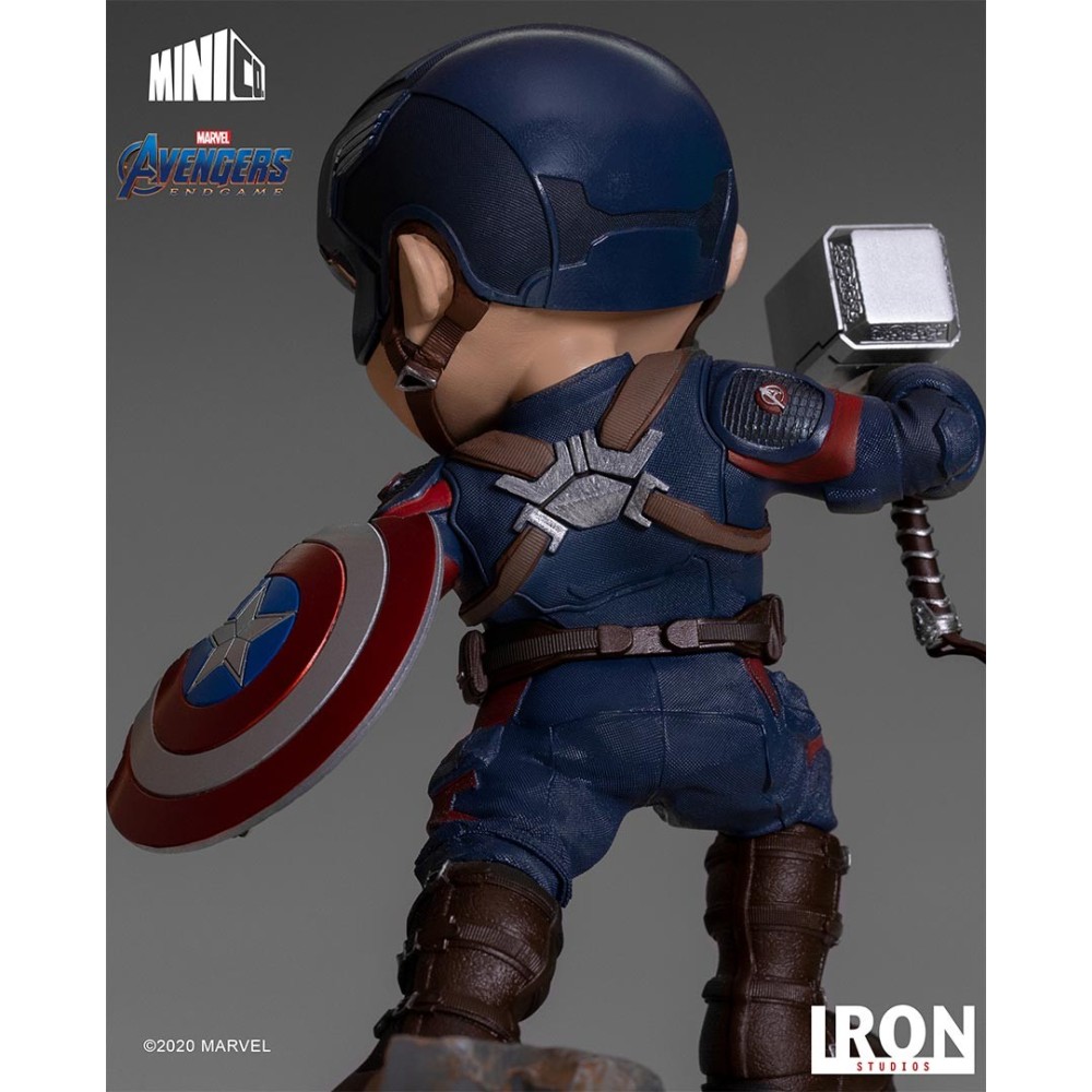 IRON STUDIOS AVENGERS ENDGAME CAPTAIN AMERICA MINICO FIGURE 15CM STATUE