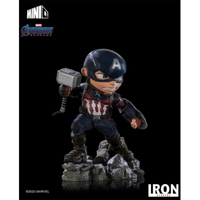 IRON STUDIOS AVENGERS ENDGAME CAPTAIN AMERICA MINICO FIGURE 15CM STATUE