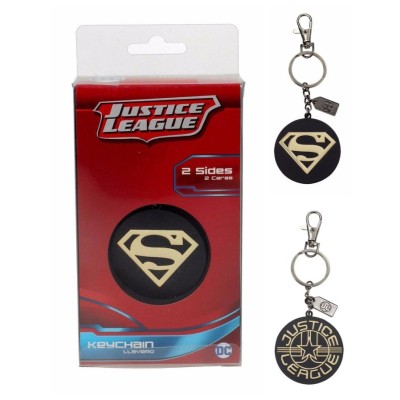 SD TOYS JUSTICE LEAGUE - SUPERMAN METAL KEYCHAIN PORTACHIAVI