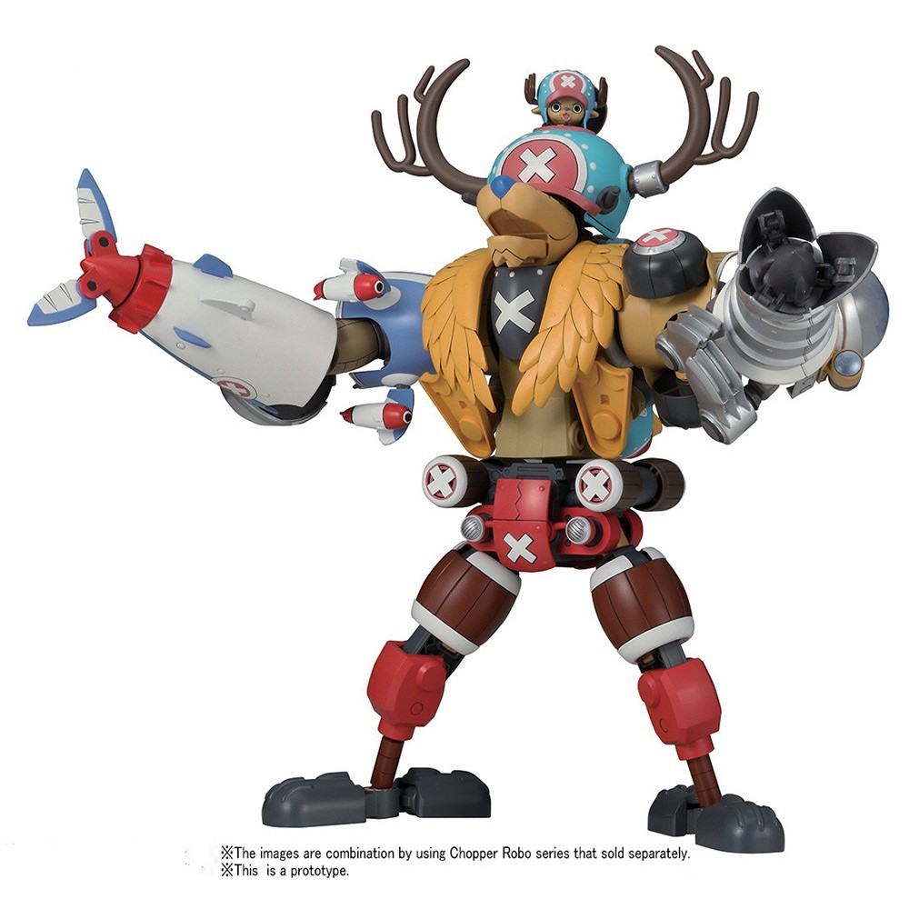 ONE PIECE CHOPPER ROBOT N. 2 CHOPPER WING MODEL KIT ACTION FIGURE BANDAI