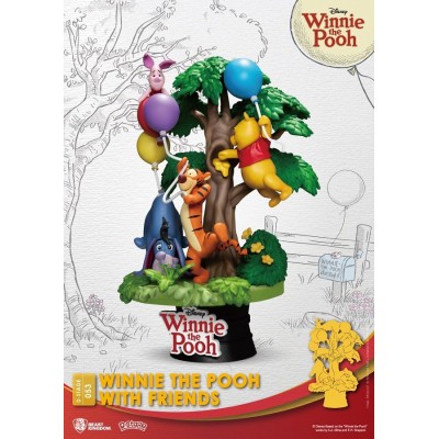 D-STAGE 053 WINNIE THE POOH WITH FRIENDS STATUE FIGURE DIORAMA BEAST KINGDOM