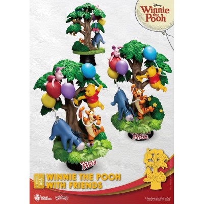 D-STAGE 053 WINNIE THE POOH WITH FRIENDS STATUE FIGURE DIORAMA BEAST KINGDOM