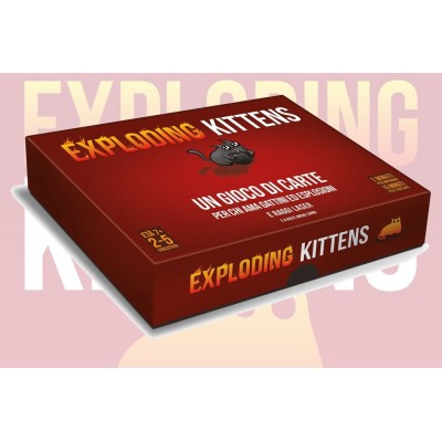 ASMODEE EXPLODING KITTENS GIOCO DA TAVOLO ITALIANO