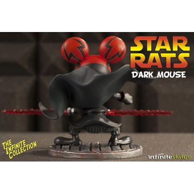 RAT-MAN STAR RATS DARK MOUSE COLLECTION N.4 STATUE LEO ORTOLANI INFINITE STATUE