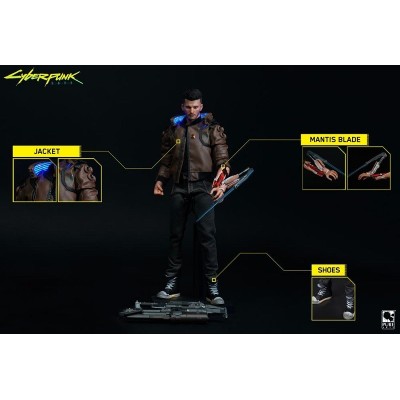 PURE ARTS CYBERPUNK 2077 - V MALE 1/6 30CM ACTION FIGURE