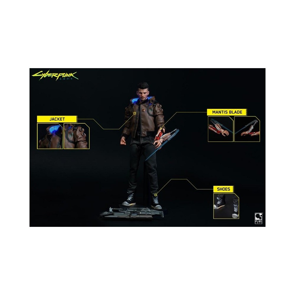 PURE ARTS CYBERPUNK 2077 - V MALE 1/6 30CM ACTION FIGURE