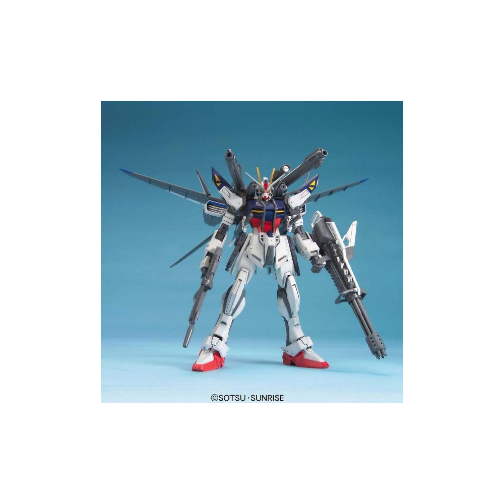 MASTER GRADE MG LUKA'S STRIKE E + I.W.S.P. GUNDAM 1/100 MODEL KIT BANDAI