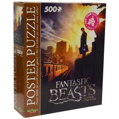 WREBBIT FANTASTIC BEASTS ANIMALI FANTASTICI NEW YORK 500 PIECES PEZZI JIGSAW PUZZLE 48X66CM