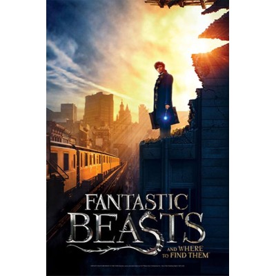 WREBBIT FANTASTIC BEASTS ANIMALI FANTASTICI NEW YORK 500 PIECES PEZZI JIGSAW PUZZLE 48X66CM