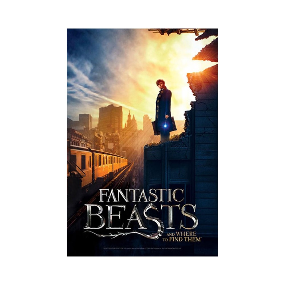 WREBBIT FANTASTIC BEASTS ANIMALI FANTASTICI NEW YORK 500 PIECES PEZZI JIGSAW PUZZLE 48X66CM