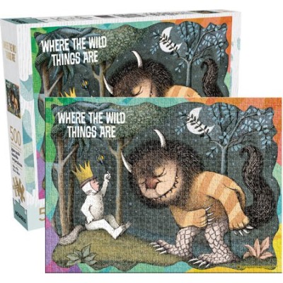 AQUARIUS ENT WHERE THE WILD THINGS ARE NEL PAESE DEI MOSTRI SELVAGGI PUZZLE 500 PEZZI PIECES 48X35CM