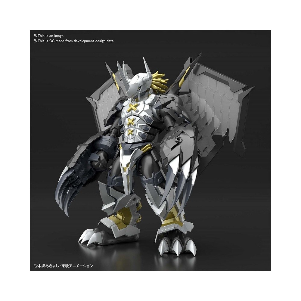 BANDAI DIGIMON FIGURE RISE BLACK WARGREYMON AMPLIFIED MODEL KIT FIGURE