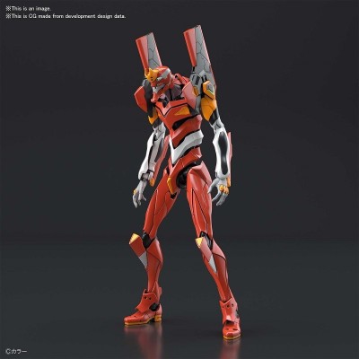 BANDAI RG REAL GRADE EVANGELION EVA UNIT 02 1/144 MODEL KIT ACTION FIGURE