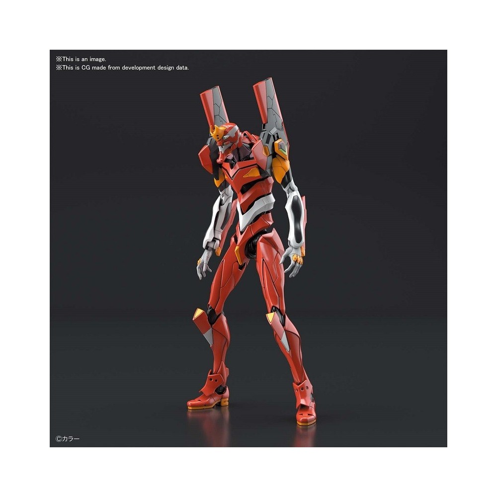 BANDAI RG REAL GRADE EVANGELION EVA UNIT 02 1/144 MODEL KIT ACTION FIGURE