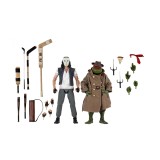 NECA TMNT TEENAGE MUTANT NINJA TURTLES - CASEY JONES AND RAPHAEL DISGUISED 2-PACK ACTION FIGURE