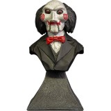 SAW L'ENIGMISTA BILLY PUPPET BUST STATUE 15CM RESIN FIGURE TRICK OR TREAT STUDIOS