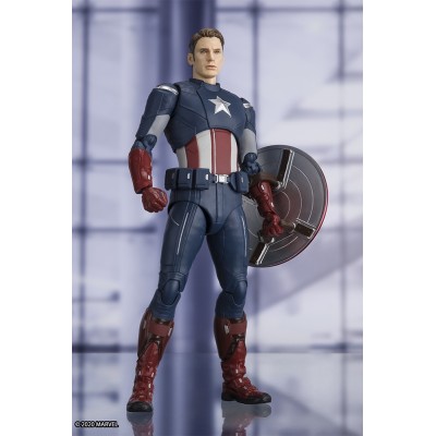 AVENGERS ENDGAME CAPTAIN AMERICA VS CAP S.H. FIGUARTS ACTION FIGURE BANDAI