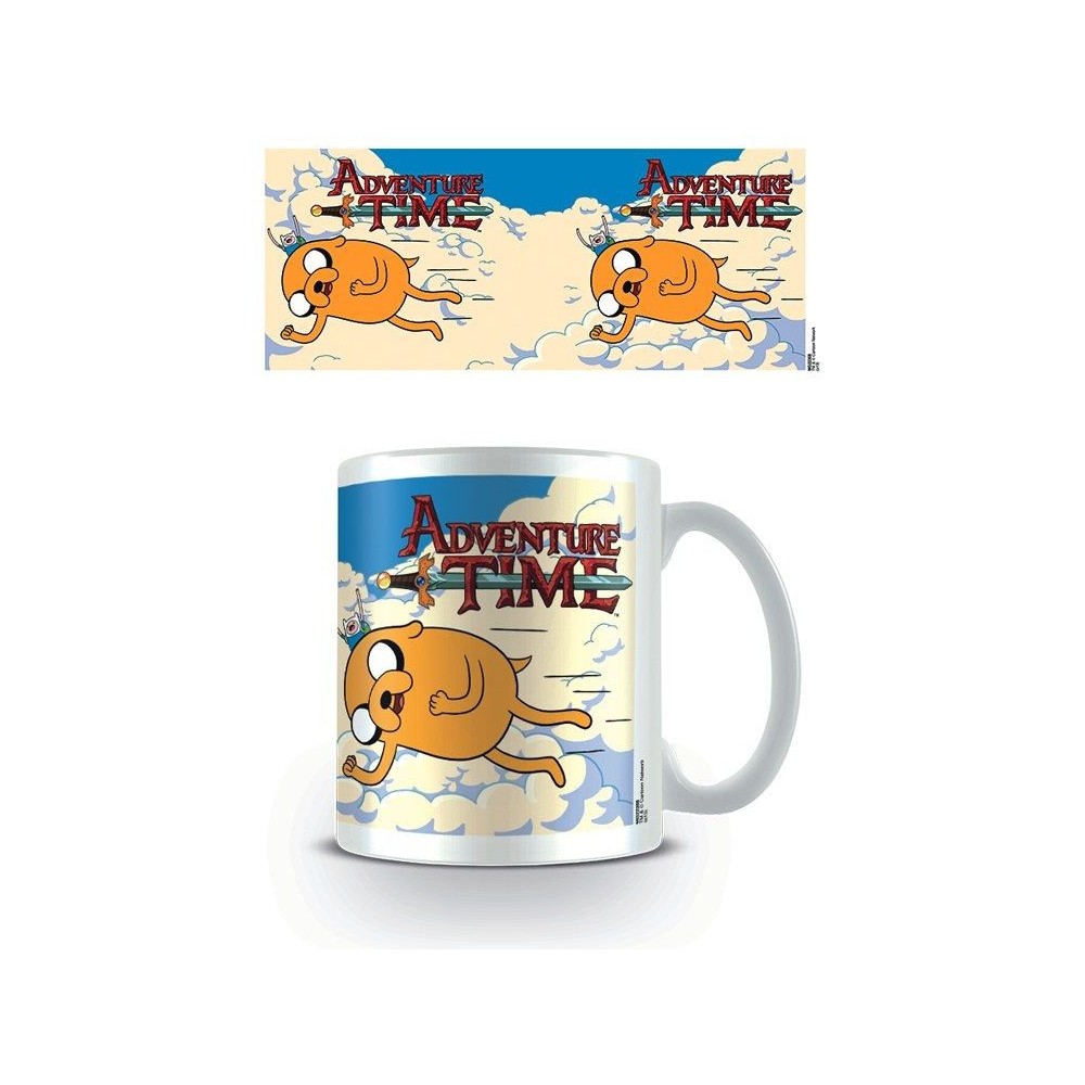 PYRAMID INTERNATIONAL ADVENTURE TIME JAKE CLOUD CERAMIC MUG TAZZA IN CERAMICA