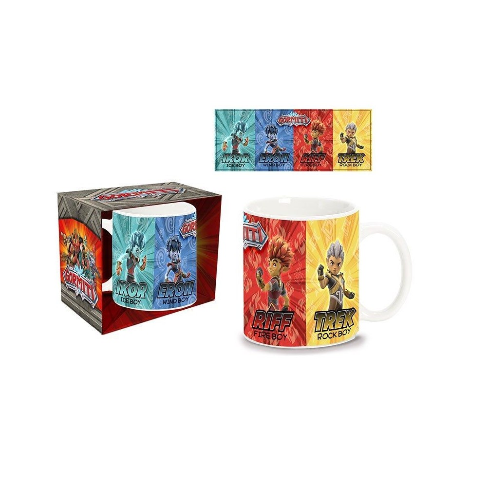 PYRAMID INTERNATIONAL GORMITI TEAM CERAMIC MUG TAZZA IN CERAMICA