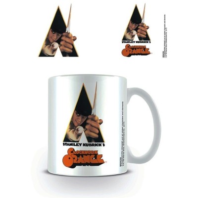 PYRAMID INTERNATIONAL ARANCIA MECCANICA CLOCKWORK ORANGE CERAMIC MUG TAZZA IN CERAMICA