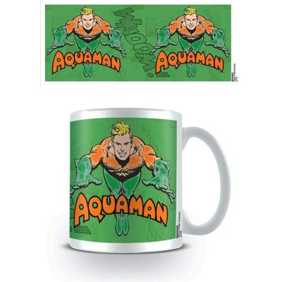 PYRAMID INTERNATIONAL AQUAMAN CLASSIC COMIC CERAMIC MUG TAZZA IN CERAMICA